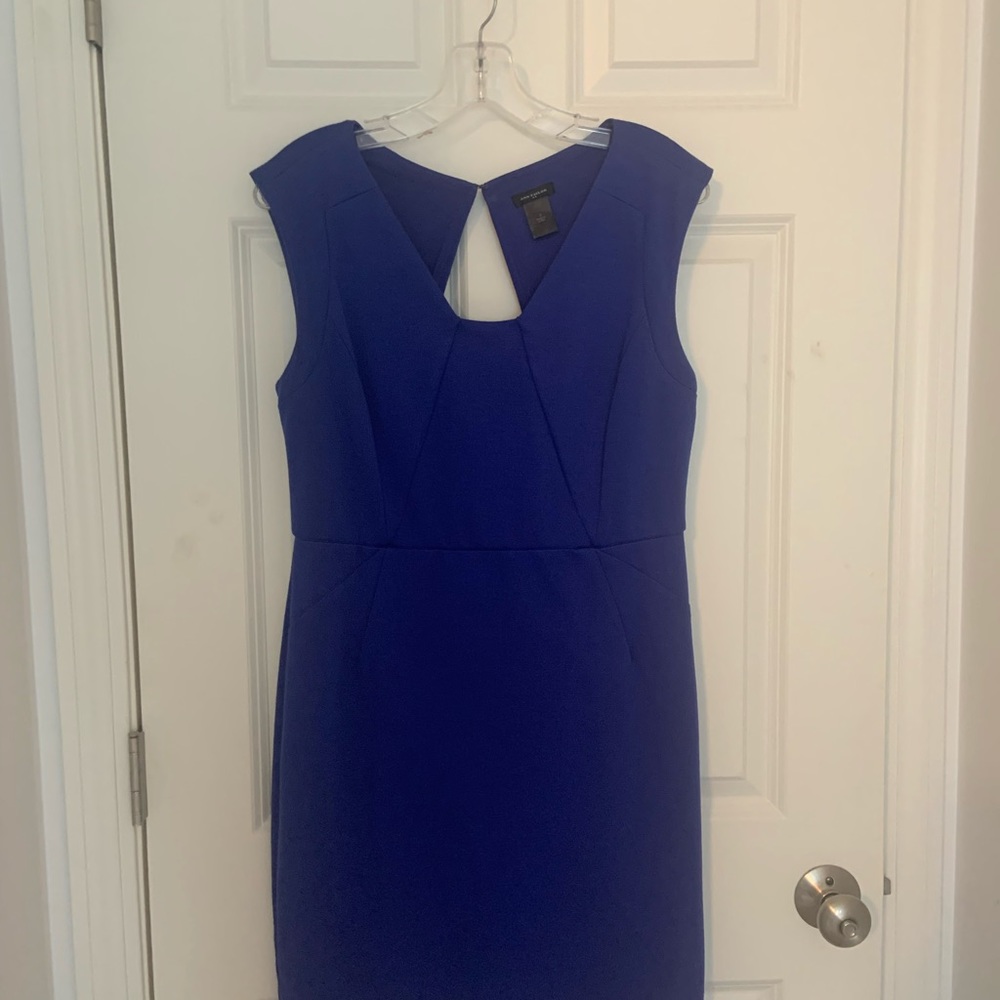 Striking blue Ann Taylor dress